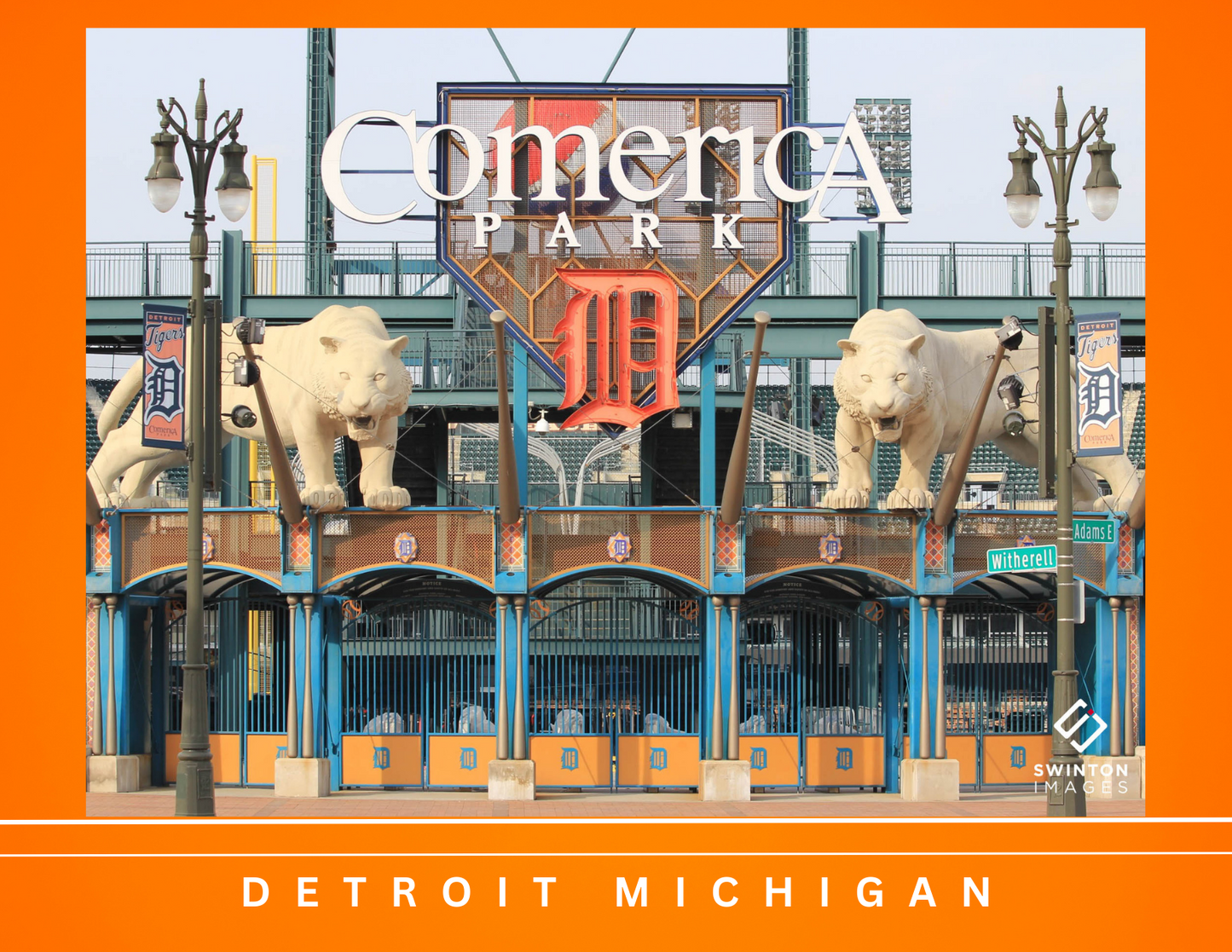 Comerica Park Postcard
