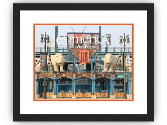 Comerica Park Framed Photograph