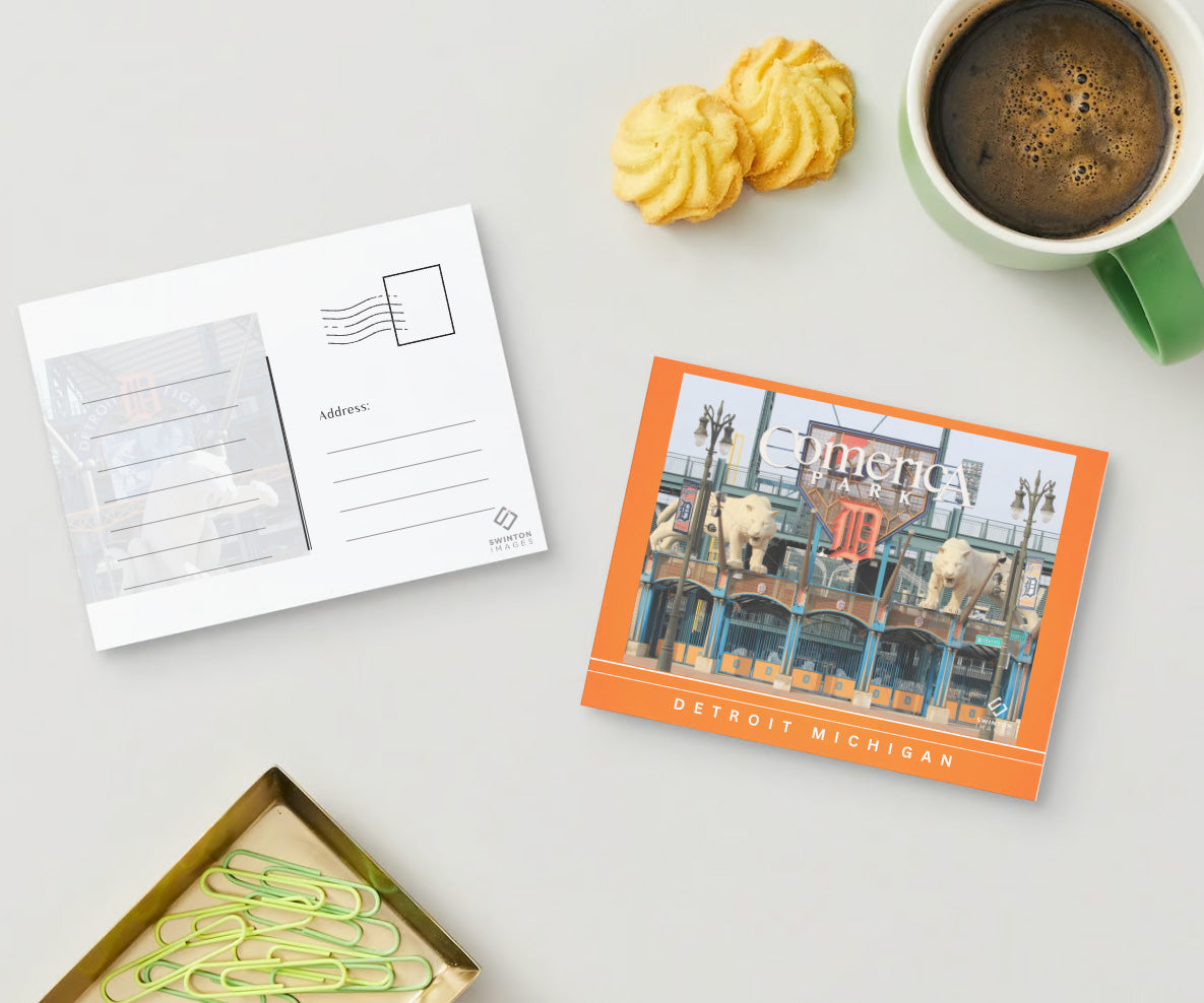 Comerica Park Postcard
