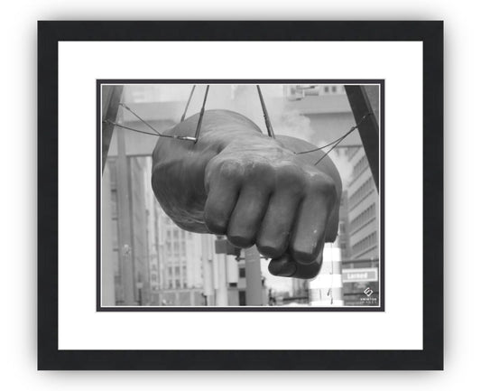 Joe Louis Fist Framed Photograph